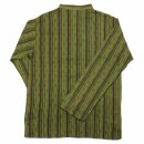 Cotton shirt - Shirt - model 02 - stripes green-red