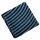 Cotton Scarf - Circles - blue - black - squared kerchief