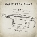 Hip Bag - Flint - black - brass-coloured - Bumbag - Belly bag