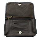 Tobacco pouch made of smooth leather - dark-brown-...