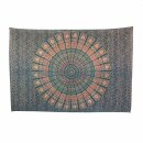 Bedcover - decorative cloth - Mandala - Pattern 01 - 54x83in