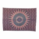 Bedcover - decorative cloth - Mandala - Pattern 04 - 54x83in